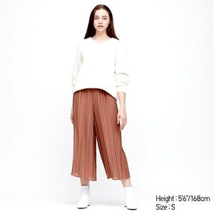 Uniqlo Skirt Pants Brown